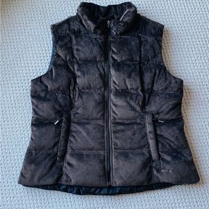 Eddie Bauer goose down vest quilted Size XL
